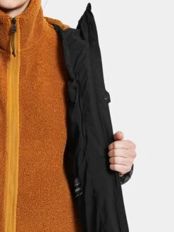 DIDRIKSONS Vestes De Mi-saison Veste Mi-saison Carolina Femme Noir -Sportamore cf59ee0d7175ca60ba9275fda7efe682