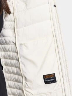 DIDRIKSONS Vestes Thermiques Et En Doudoune Veste Outdoor KIMI Femme Blanc -Sportamore d05f7659ec9492f5d853bc516aae72e3