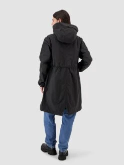 DIDRIKSONS Parkas Parka Mi-saison HELEN Femme Noir -Sportamore d1e47a28163bc8e4ef310af2290a92a1