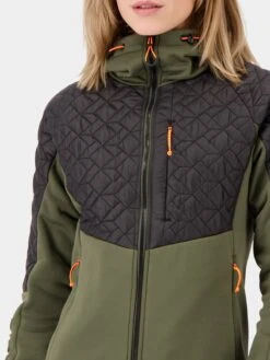 DIDRIKSONS Vestes Dhiver Veste D’hiver LYRA Femme Vert Foncé / Noir -Sportamore d8bbaba1cb576f62b491a3aed84872a0