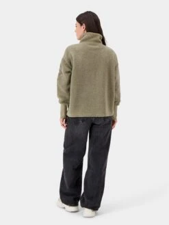 DIDRIKSONS Vestes Dextérieur Veste En Polaire ALEXA Femme Vert -Sportamore d9dfbf85c90ffb4501cfa7c8a4442c7c