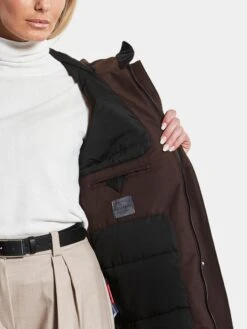 DIDRIKSONS Manteaux De Pluie Manteau Fonctionnel Femme Marron -Sportamore df23659c122938ee15508bbd39fca6f7