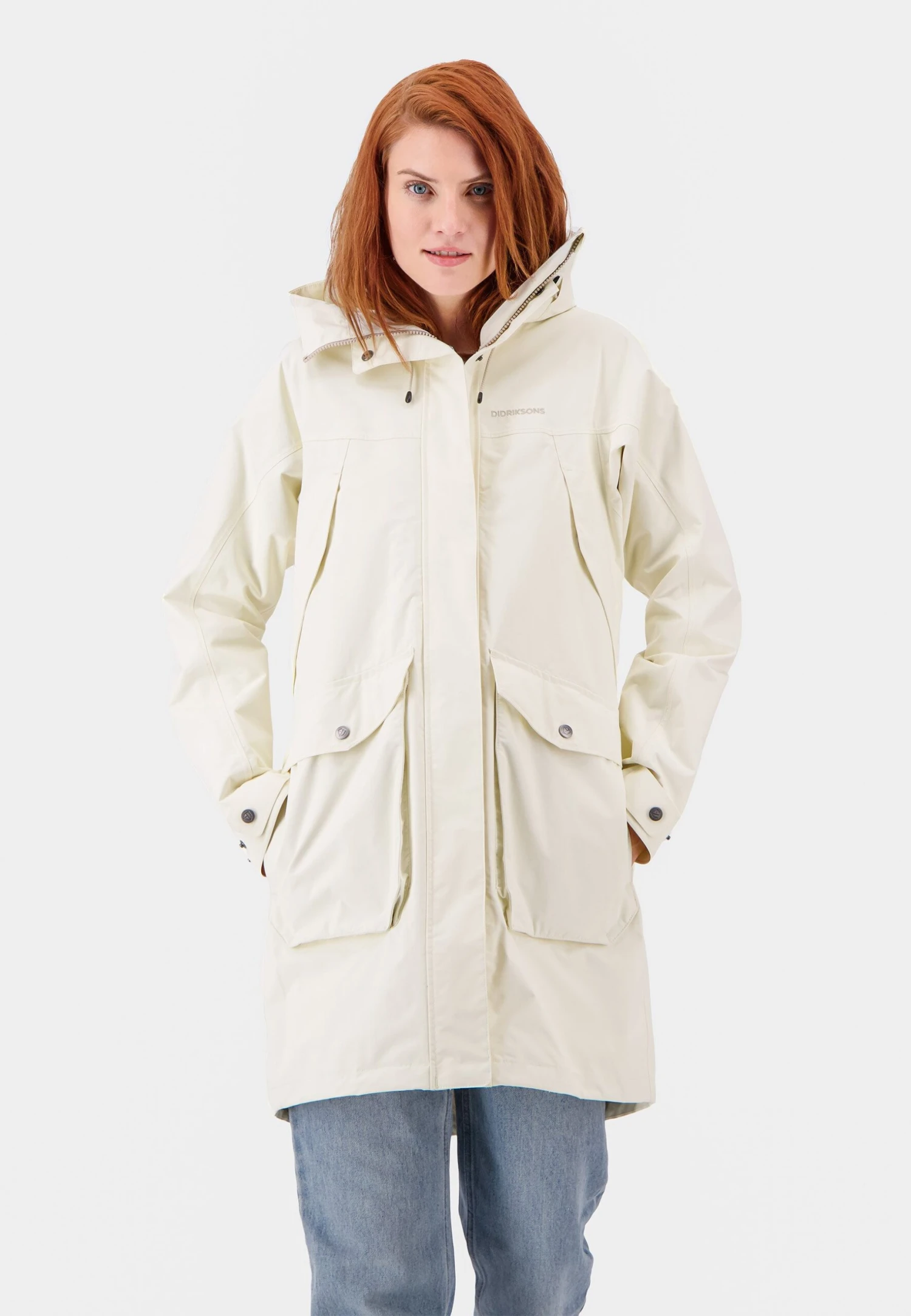 DIDRIKSONS Thelma Wns 9 - Parka - White 3 DIDRIKSONS Thelma Wns 9 - Parka - White
