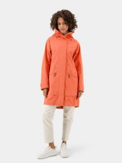 DIDRIKSONS Parkas Parka Mi-saison ILMA WNS Femme Orange -Sportamore e041e475313bcb2c2875acef4333590e