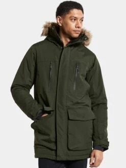 DIDRIKSONS Vestes De Mi-saison Parka Mi-saison Fredrik Homme Olive -Sportamore e0dcb699e5687030459e2623b828c65f