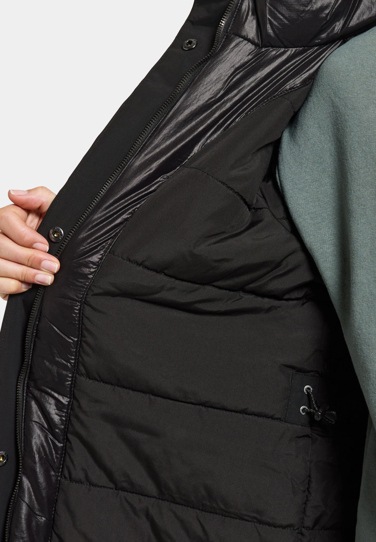 DIDRIKSONS Leya Wns - Parka - Black 6 DIDRIKSONS Leya Wns - Parka - Black – Image 4