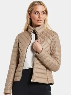 DIDRIKSONS Vestes De Mi-saison Veste Mi-saison BETTY Femme Beige -Sportamore e1d10f7a37d082d6382c5a7d03d426e0