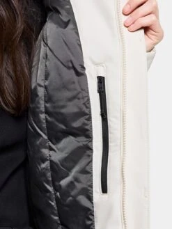 DIDRIKSONS Vestes Thermiques Et En Doudoune Veste Outdoor CAJSA Femme Blanc -Sportamore eaa650cd5df484549398e675520b1e1a