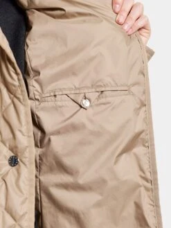 DIDRIKSONS Manteaux De Pluie Manteau Fonctionnel MIRJAM Femme Cappuccino -Sportamore f0b53c41102919a91be5b784b0923928