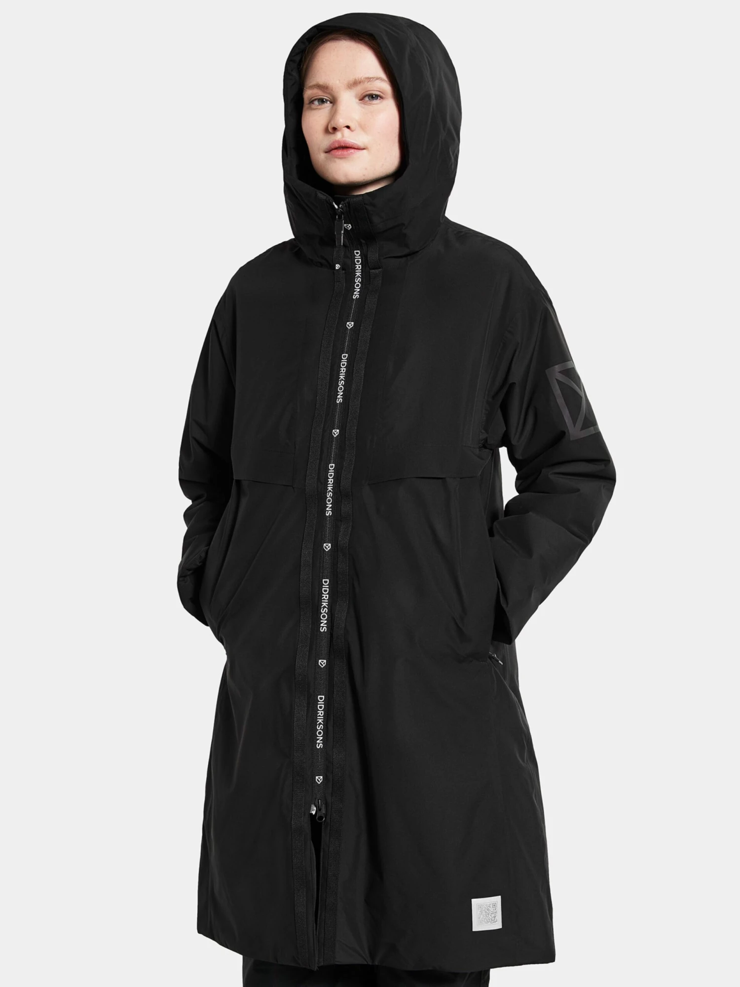 DIDRIKSONS Manteaux Dhiver Manteau D’hiver Aino Femme Noir 5 DIDRIKSONS Manteaux Dhiver Manteau D’hiver Aino Femme Noir – Image 3