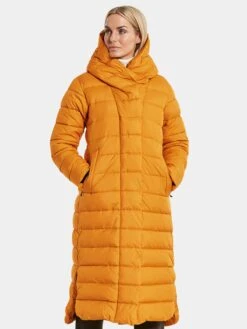 DIDRIKSONS Manteaux Dhiver Manteau D’hiver Stella Femme Jaune -Sportamore f2b1d71c3b88c42e713ad8dcb8884d47