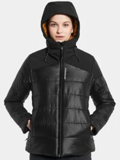 DIDRIKSONS Vestes De Mi-saison Veste Mi-saison Carolina Femme Noir -Sportamore f404afc8eca6b16bc7f9e012b35d0f39