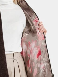 DIDRIKSONS Vestes Dextérieur Veste En Polaire Eira Femme Brun Foncé -Sportamore f6d4be924774f878e8585d83c17263af