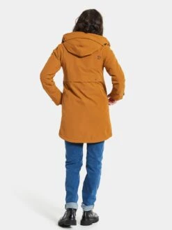 DIDRIKSONS Manteaux De Mi-saison Manteau Mi-saison Helle Femme Orange -Sportamore fc00fe94836b7554951ab97bcc92fdc8