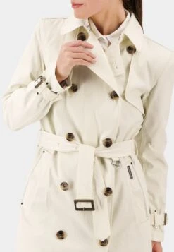 DIDRIKSONS Blanka Wns - Trench - White -Sportamore fec84f75029148ac801ef500bc1db13d